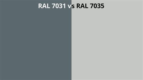 Ral 7031 Vs 7035 Ral Colour Chart Uk