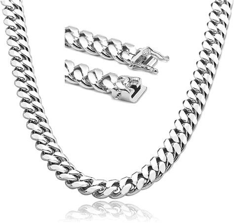 White Gold Chain For Men