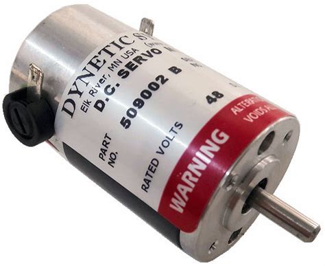 Dynetic Systems 509002b Dc Servo Motor Rebuild And Rewinding Motor Repair And Rewinds Eurton