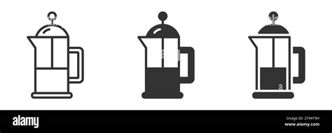 French Press Stock Vector Images Alamy