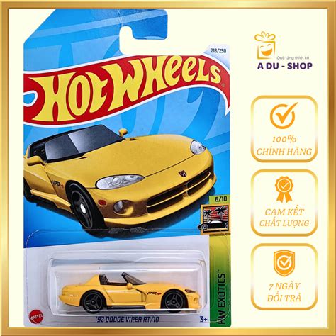 Xe M H Nh Hot Wheels Dodge Viper Rt Shopee Vi T Nam