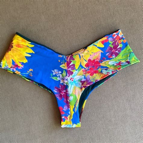 San Lorenzo Swim San Lorenzo Xs Vintage Aloha High V Cut Bikini