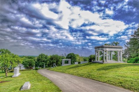 Images from Crown Hill Cemetery in Indianapolis, Indiana