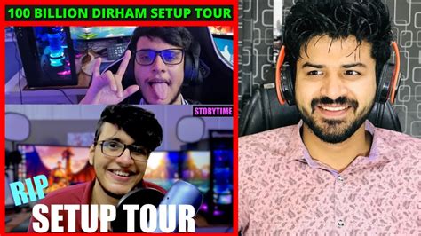 Reacting To 100 Billion Dirham Setup Tour Rip Storytime Triggered Insaan Zafar Reaction