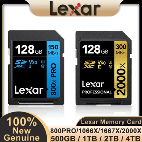 Lexar Cart O Sd Classe Xpro Para C Mera Gb Gb Gb Gb Gb