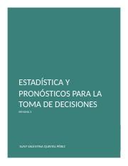 S3ESTADSUN docx ESTADÍSTICA Y PRONÓSTICOS PARA LA TOMA DE DECISIONES