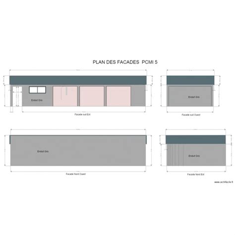 Plan De Facades Pcmi 5 Plan Dessiné Par Ldb Habitat