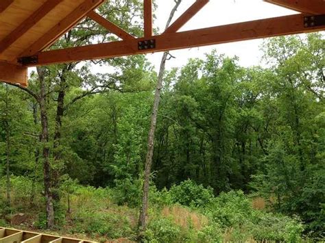 IMAGES: Lake Fort Smith cabins being built