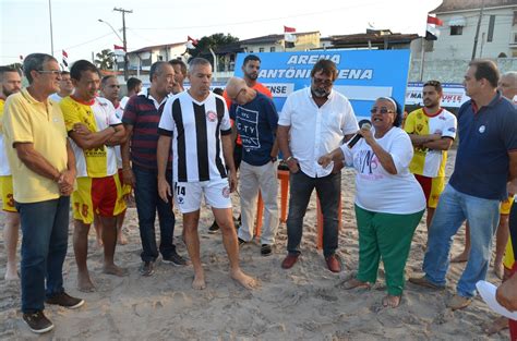 Prefeito Joaquim Neto Inaugura Arena De Beach Soccer E Participa De