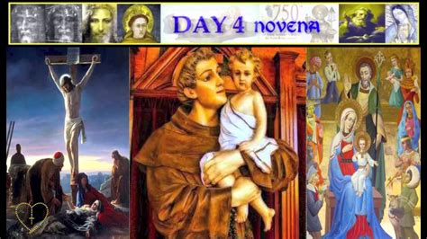 St Anthony Of Padua Day 4 Novena Youtube