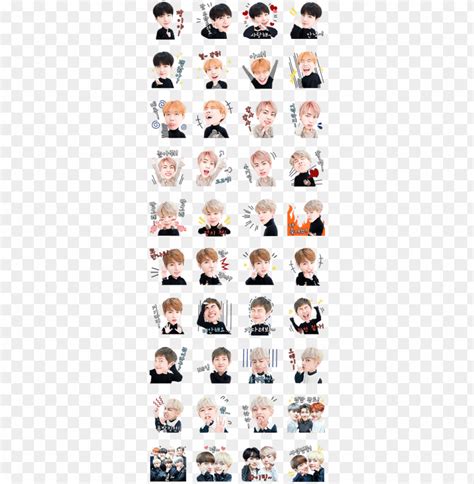 Stickers Paper And Party Supplies Bts Jin Sticker White Transparent Etna