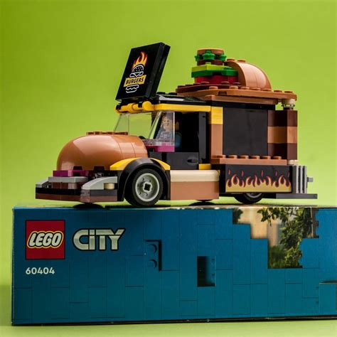 Lego Moc 60404 Different Burger Truck By Keep On Bricking Rebrickable Build With Lego