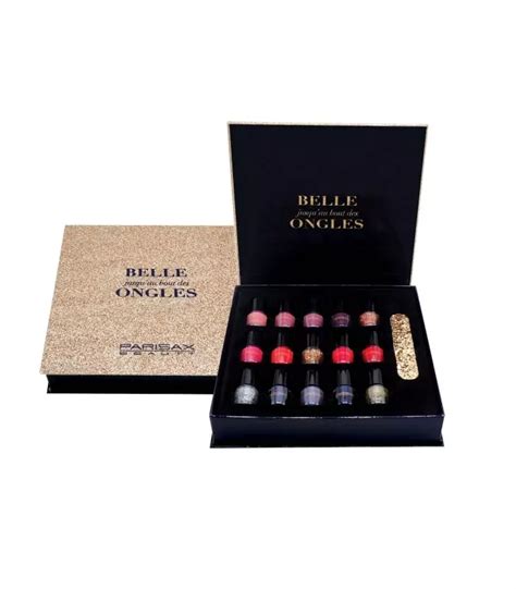 BELLE JUSQU AU BOUT DES ONGLES Coffret 15 vernis à ongles collection