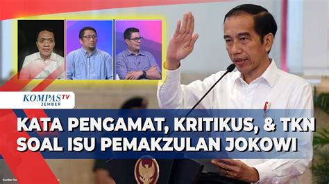 FULL Kata Pakar Hukum Tata Negara Kritikus Politik Petisi 100 Dan