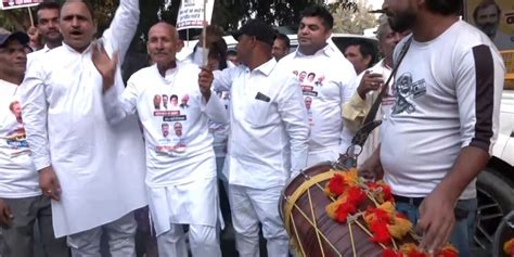 Election Results 2024 Early Celebrations At The Congress Office As