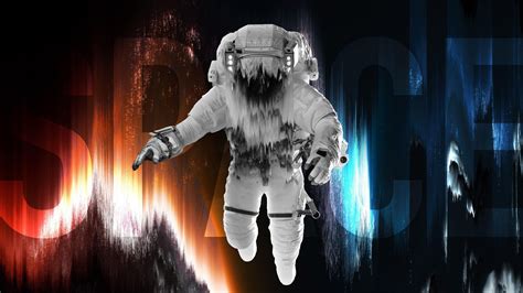 Astronaut K Wallpaper Space Suit Dark Background Lost