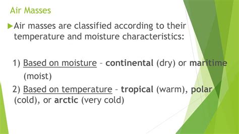 Air Masses Ppt Download