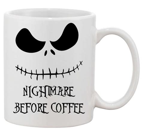 Jack Skellington Nightmare Before Coffee Mug Mugs Best Coffee Mugs