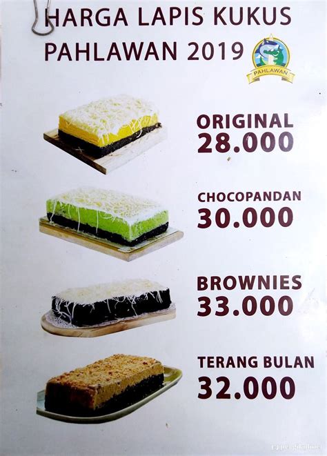 Selalu Diperbarui Menu Pahlawan Lapis Kukus Surabaya Rungkut Surabaya