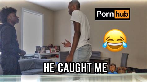 Watching Porn Prank On My Cousin He Flamed Me😂😓” Youtube