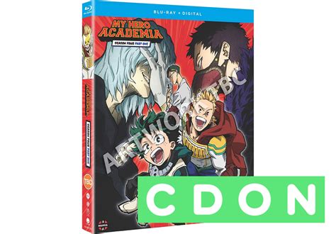 My Hero Academia Season 4 Part 1 Blu Ray 2 Disc Import Cdon