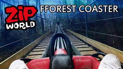 Zip World Wales Fforest Alpine Roller Coaster Uk Youtube