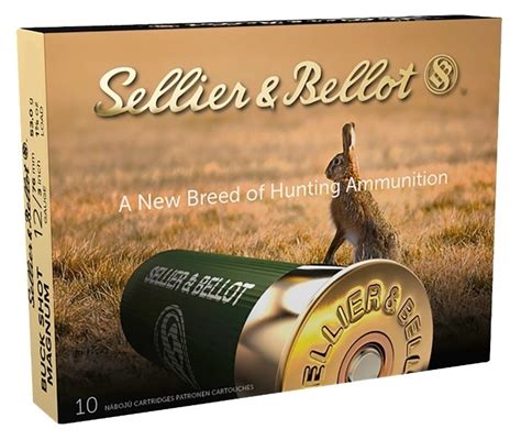 Munition Sellier Bellot 12 76 Buck Shot Magnum 8 4mm 53g 10x Im Karton