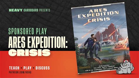 Terraforming Mars Ares Expedition Crisis Teaching Play Through By