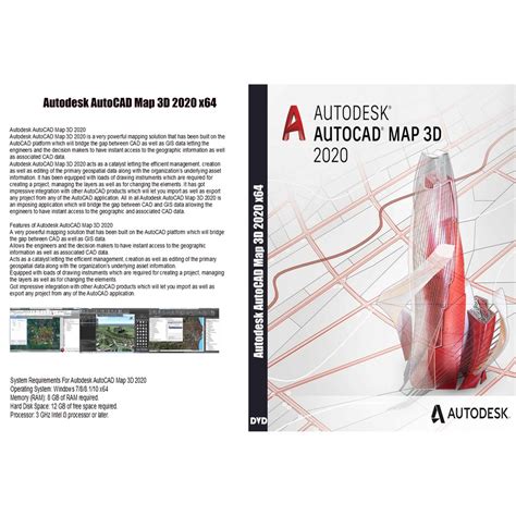 Jual Dvd Map 3d 2020 X64 Full Version Jos Gandos Shopee Indonesia