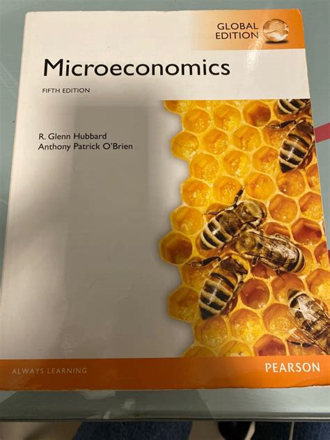 Microeconomics Fifth Edition R Glenn Hubbard Anthony Patrick Obrien