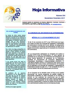 Hoja Informativa Noviembre Diciembre 2017 Anabad