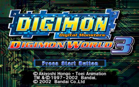 Digimon World 3 Download - GameFabrique