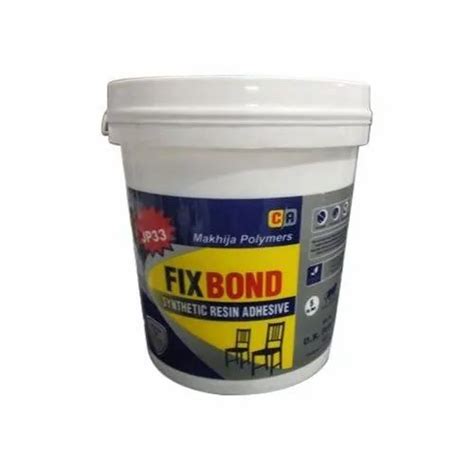 Plastic Fix Bond Wood Adhesive Packaging Size 10 Kg Packing Type