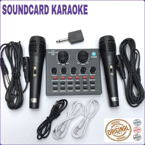 Jual Jual Acm Sound Card V Mixer Audio Soundcard Untuk Live