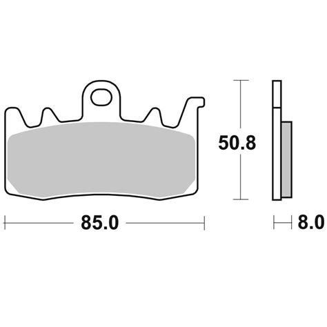 Pastiglie Freni SBS Sinter Metallo Sinterizzato EVO Anteriore Freni Moto