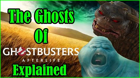 The Ghosts Of Ghostbusters Afterlife Explained Youtube