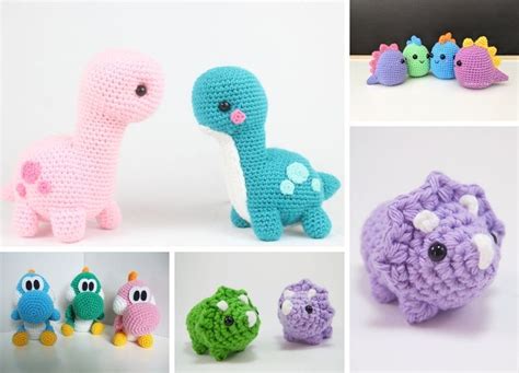 Fun And Adorable Amigurumi Dinosaurs 1001 Patterns