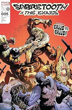 Sabretooth The Exiles Marvel Comics Series Comicscored