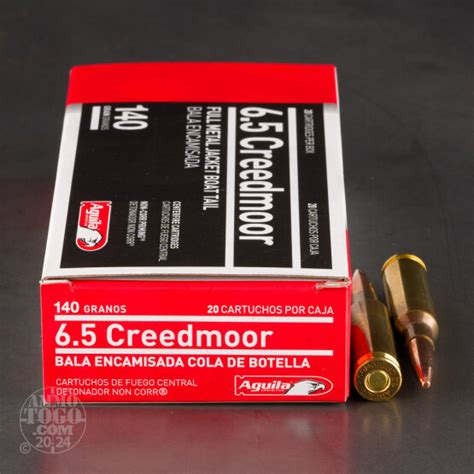 Mm Creedmoor Ammunition For Sale Aguila Grain Full Metal Jacket