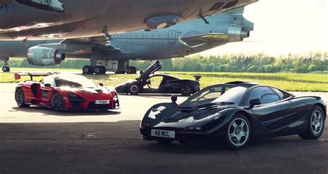 VIDEO: McLaren F1 vs. P1 vs. Senna - Supercar Showdown