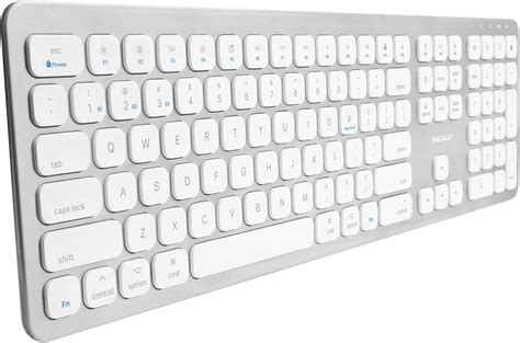 Buy Macally Premium Wireless Bluetooth Keyboard for Mac, iMac, MacBook, Mac Pro - Compatible ...