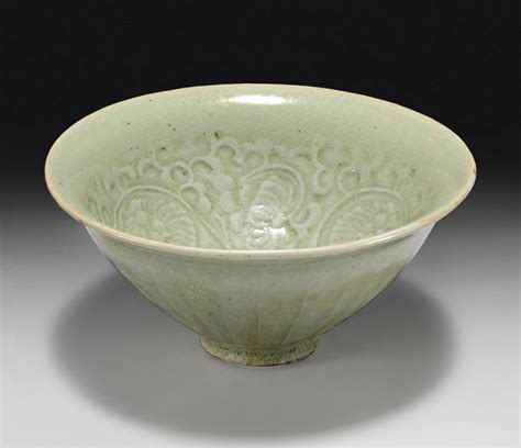 A Small Yaozhou Celadon Conical Bowl Northern Song Jin Dynasty Th