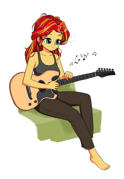 Safe Artist Twilite Sparkleplz Sunset Shimmer Equestria