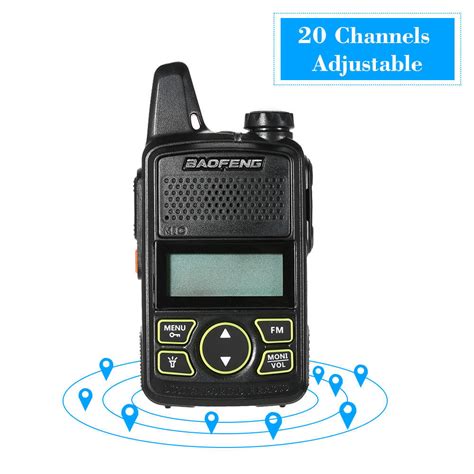 Baofeng Bf T Mini Two Way Radio Walkie Talkie Portable Handheld