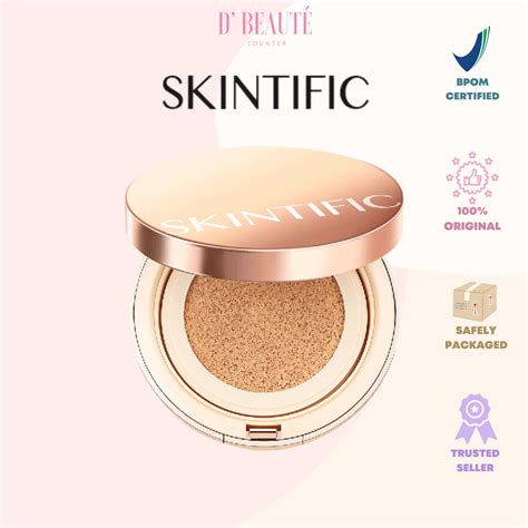 Skintific COVER ALL PERFECT CUSHION HIGH COVERAGE PORELESS FLAWLESS