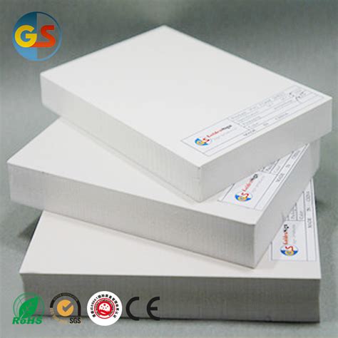 Goldensign Mm White Color Pvc Ceiling Panel Plastic Free Celuka Foam