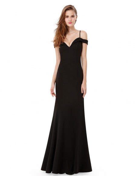 Sexy A Line Off The Shoulder Floor Length Evening Dress Ep07017bk 57