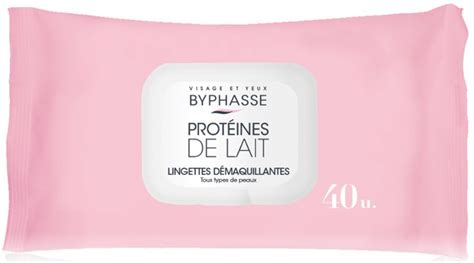 Byphasse Proteines De Lait Lingettes Demaquillantes 1Source