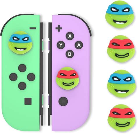 Thumb Grip Joystick Caps For Nintendo Switch Oled Lite Console Cute Cat Paw Shape