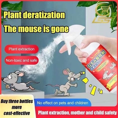 Buy 1 Take 1 500ML Killer Rat Repellant Pest Spray Repel Mice